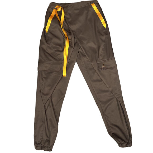 Nike Jordan Womens Size Large Future Primal Utility Pants Brown DA1527 041
